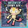 6IV Shiny Meowth Legends ZA MEGA DIMENSION DLC (Pokemon Legends Z-A)