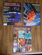 3 Star Trek IV Voyage Home Official Movie +Special (Making Of)+ Poster Magazines