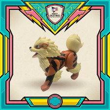 Pokemon Battle Feature Arcanine Action Figure 3 1/2 " Tall 2020 Wicked Cool Toys