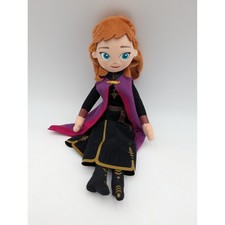 Disney Frozen 2 Anna Plush Doll Cape Dress Travel Outfit 10 Inch Stuffed Toy