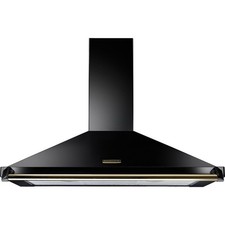 Image of Rangemaster RCLAHDC110BL/B Built In 110cm 3 Speeds Chimney Cooker Hood Black /