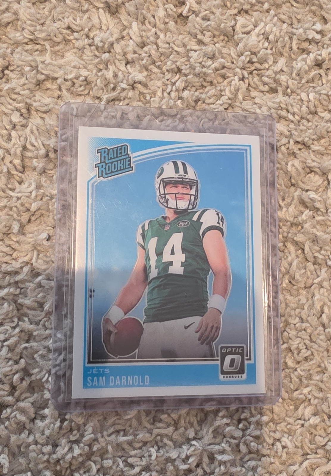 2018 Donruss Optic - Rated Rookie Sam Darnold #151 (RC) Great Centering