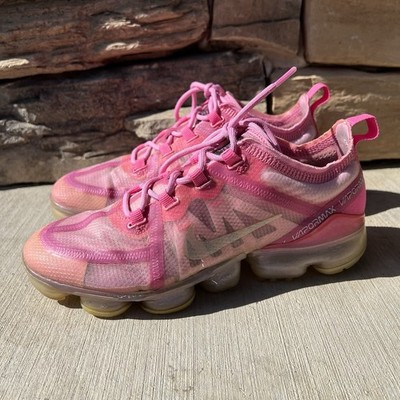 Nike Shoes Women Size 6.5 Air VaporMax 2019 Active Fuchsia Pink Read Desc
