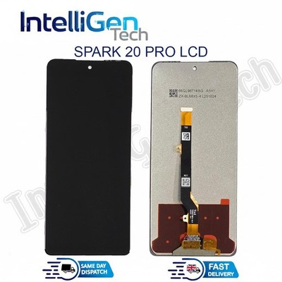 Für Tecno Spark 20 PRO KJ6 LCD Display Touchscreen Digitizer Ersatz