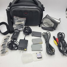 Canon DC10 DVD Camcorder/camera with tons of accessories and carry bag tested