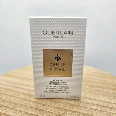 Box of 7 Guerlain Abeille Royale Double R Renew & Repair ADVANCED Serum Samples