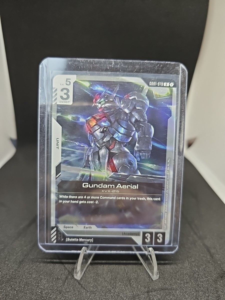 Gundam Aerial, XVX-016 Foil - GD01-070 NM - Gundam TCG | eBay