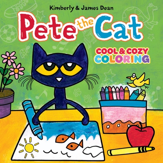 Pete the Cat: Cool & Cozy Coloring by James Dean 9780063514935 NEW - Image 2