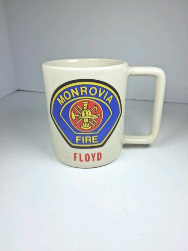 Monrovia California Fire Department Coffee Mug Floyd