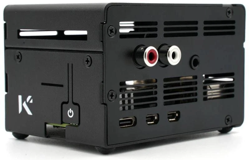 KKSB Gehäuse für Raspberry Pi 5 , passend für IQaudio DAC+ / Pro, Aluminium, - Bild 2 von 4