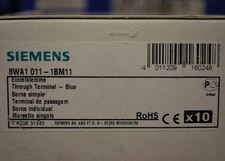Siemens 8WA1011-1BM11 Through Terminal - NEW