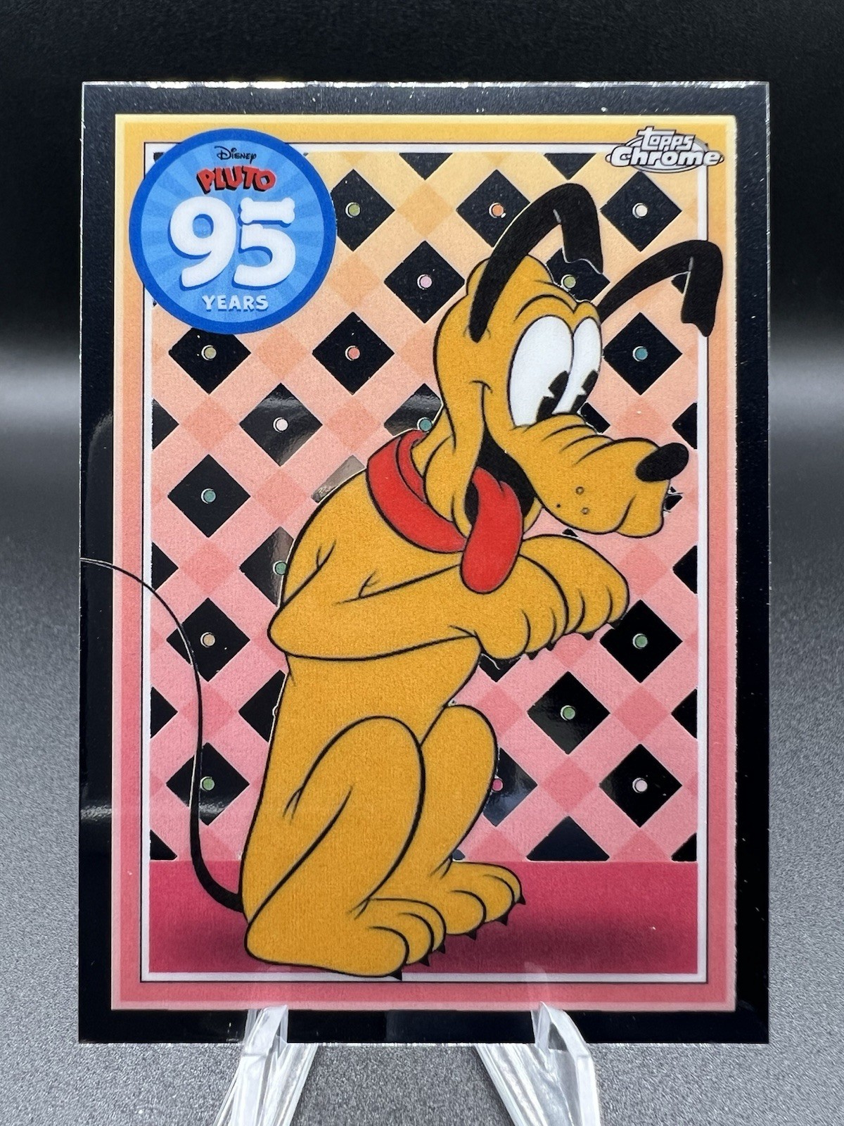 2025 Topps Chrome Disney Pluto 95 Years #PL-9