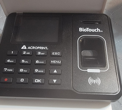 Acroprint BioTouch Standalone Fingerprint Time Attendance