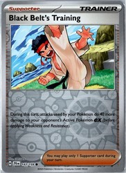 Black Belt's Training 143/159 Common Journey Together Pokemon Reverse Holo NM