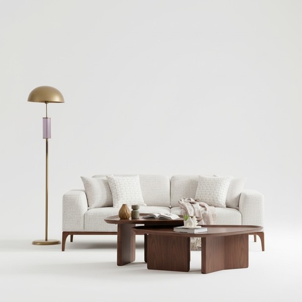 Sofa 3 Sitzer Luxus Design Sofas Polster Moderne Sitz Stoff MöBel Couch Sofort-image