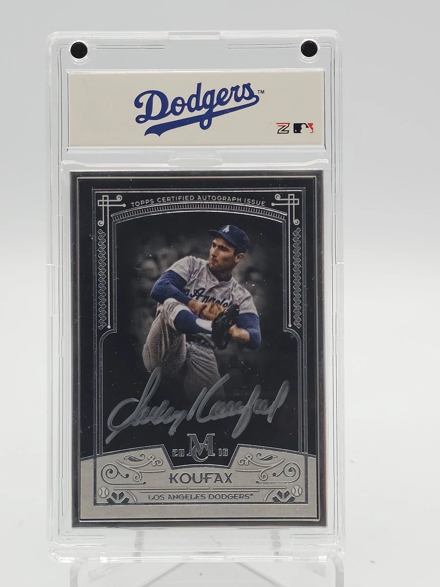 Sandy Koufax Serial Numbered Baseball Sports Trading Cards for
