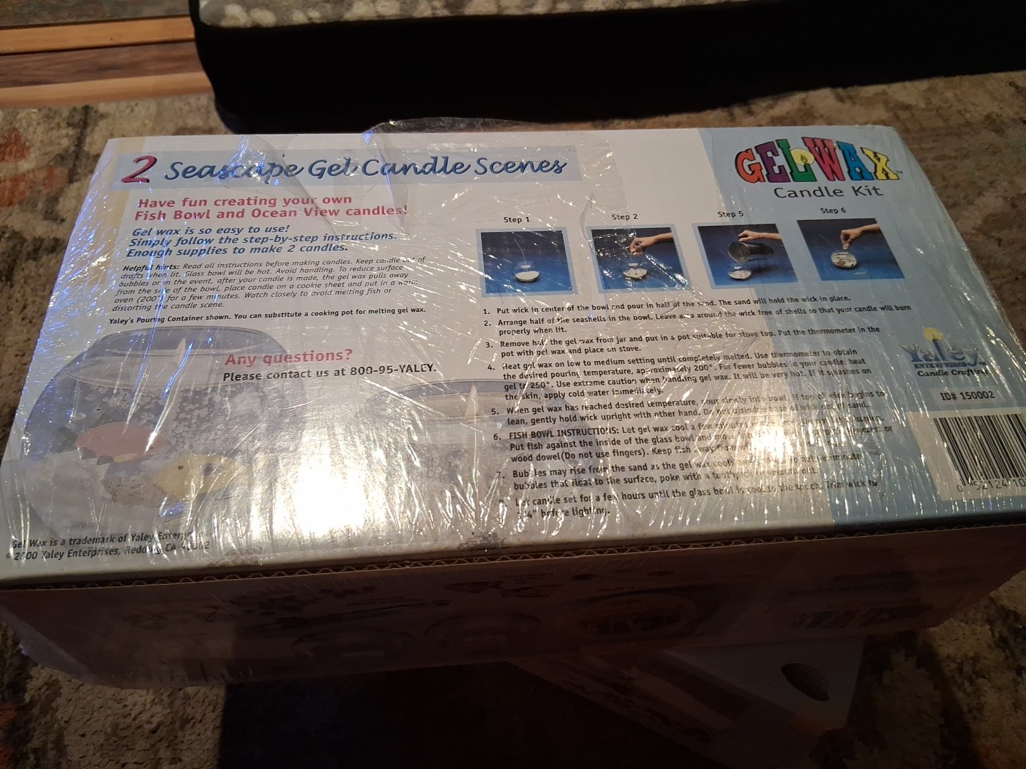 Seascape Gel Candle Scenes  Candle Making Kit 