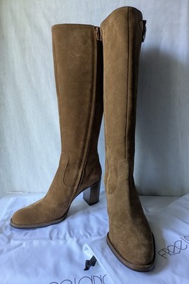 FREE LANCE HOHE STIEFEL LEDER SAMT SIENA GR. 37 NEU/KARTON WERT 770 