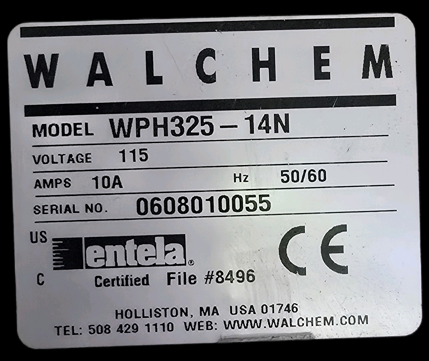 WALCHEM WPH325-14N pH/ORP Controller  