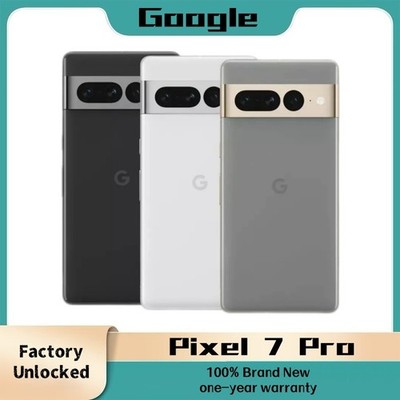  Brand NEW Google Pixel 7 Pro 5G 6.7'' 128/256/512GB Factory Unlocked-All Colors