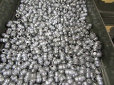 40 NOS 1/4"-28 NF Straight Alemite ZERK Grease Fittings 9/32" Hex USA