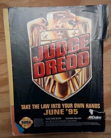 RARE May 1995 Sega Visions Video Game Magazine Sega Saturn It's Out There Promo