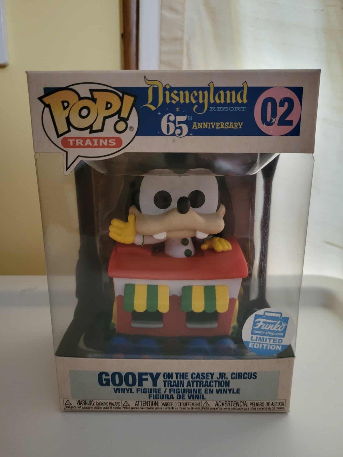 Funko Pop! Disneyland 65Th Goofy On Casey Train #02 Funko Shop Exclusive Disney