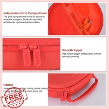 JBL Tune 510BT 520BT 660NC Headphone Case Red EVA Hard Protective Storage Box