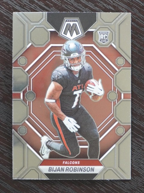Bijan Robinson 2023 Panini Mosaic #284 Rookie Atlanta Falcons RC