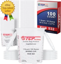 Paint Mixing Cups, 32 Ounce (Box of 100)