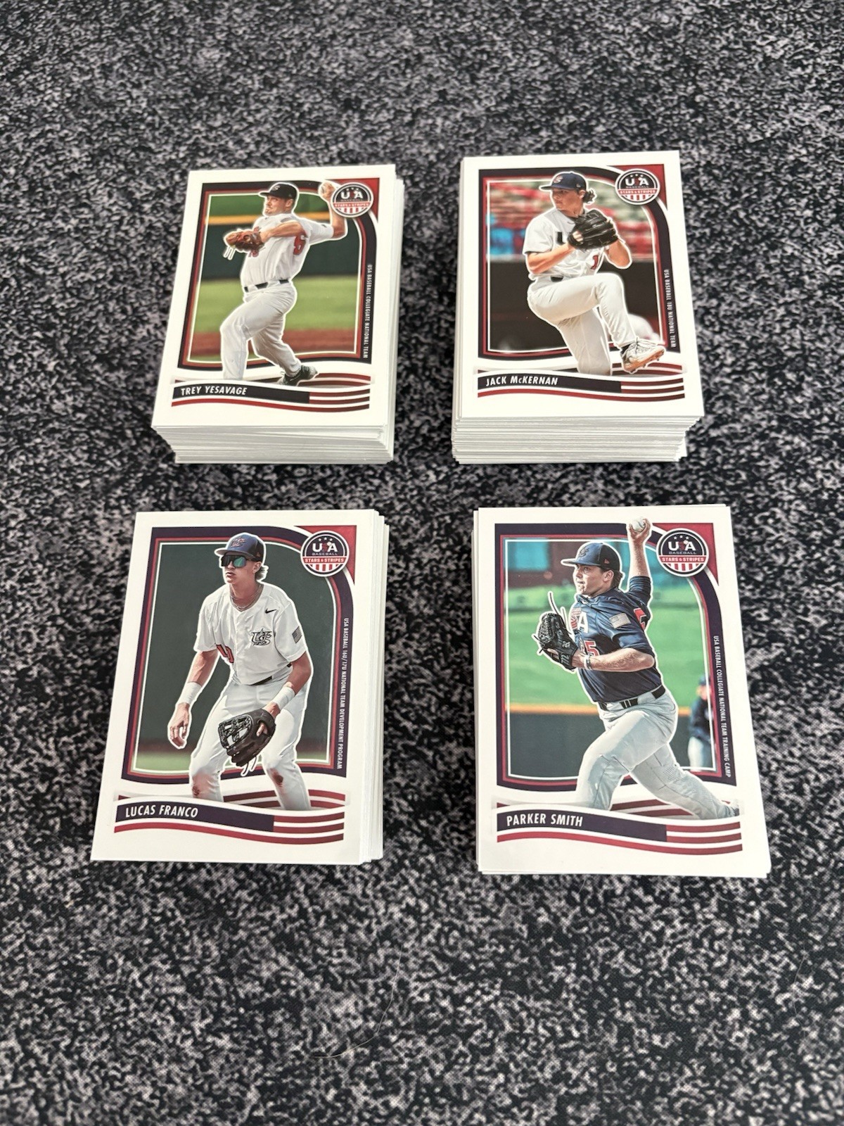 2024 USA Baseball,6 CARD MINIMUM, CARDS 1-200, 20% OFF, FREE SHIPPING !!