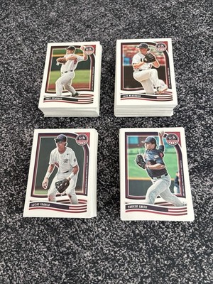 2024 USA Baseball,6 CARD MINIMUM, CARDS 1-200, 20% OFF, FREE SHIPPING !!