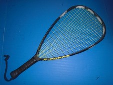 E-Force Bedlam X 150 Super Lite Racquetball Racquet. Tri-Carbon Frame. 3 5/8. VG