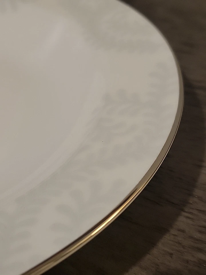 Cuenco de sopa Vera Wang Trailing Vines con borde de 9,0 pulgadas de Wedgwood nuevo Foto 2 de 3