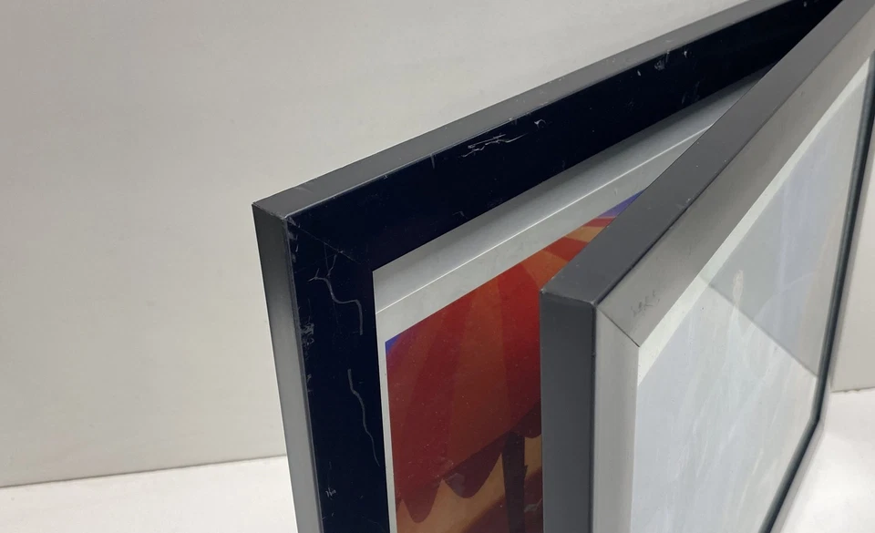 Lote de 2 Litografías Disney Frozen Elsa Enmarcadas 2014 Foto 3 de 4