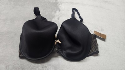 NWT Soma Chantelle 40DDD Black Plunge T-Shirt Bra
