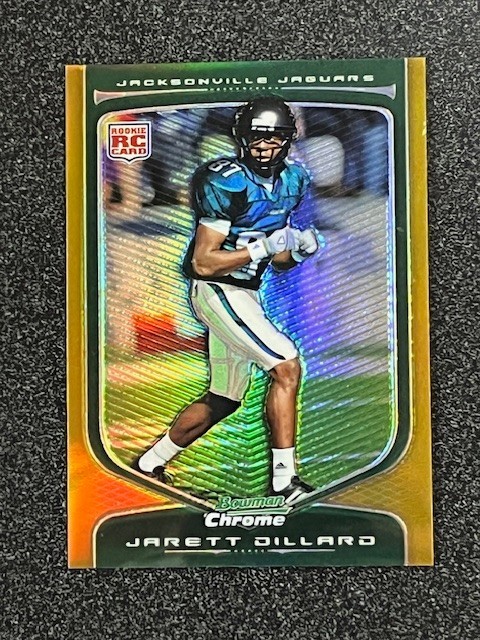 Johnny Knox Bowman Chrome #155 Gold Refractor