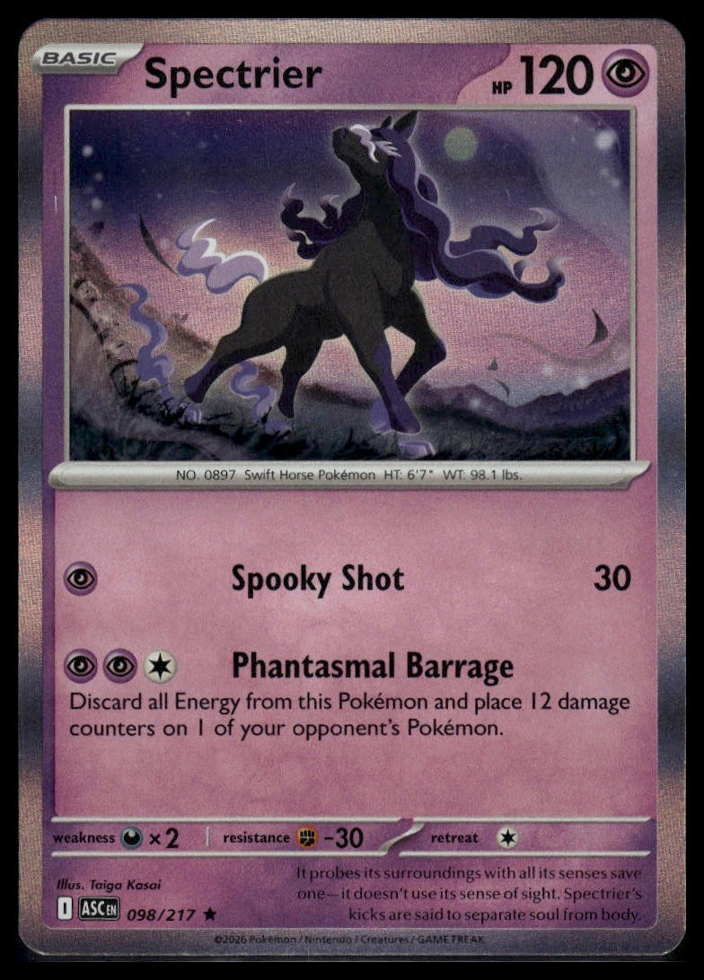 ME: Ascended Heroes #098/217 Spectrier R HOLO