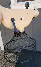 Wonder Winder Extension Cord Reel Beige w/ Mounting Hardware Wall Retractable