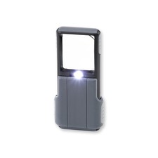 Carson MiniBrite LED Lighted Slide-Out Aspheric Magnifier with Protective Sleeve