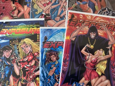 EXPOSURE 6 Issue Lot Good Bad Girl Al Rio Avatar Image Second Coming