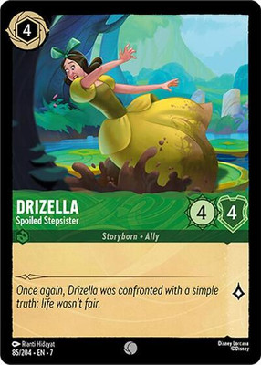 1x Drizella - Spoiled Stepsister NM Eng Lorcana - Archazia's Island