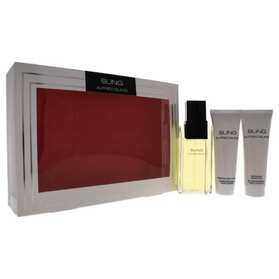Sung for - 3 Pc Gift Set 3.4oz EDT Spray, 2.5oz Essential Body Lotion, 2.5oz ...
