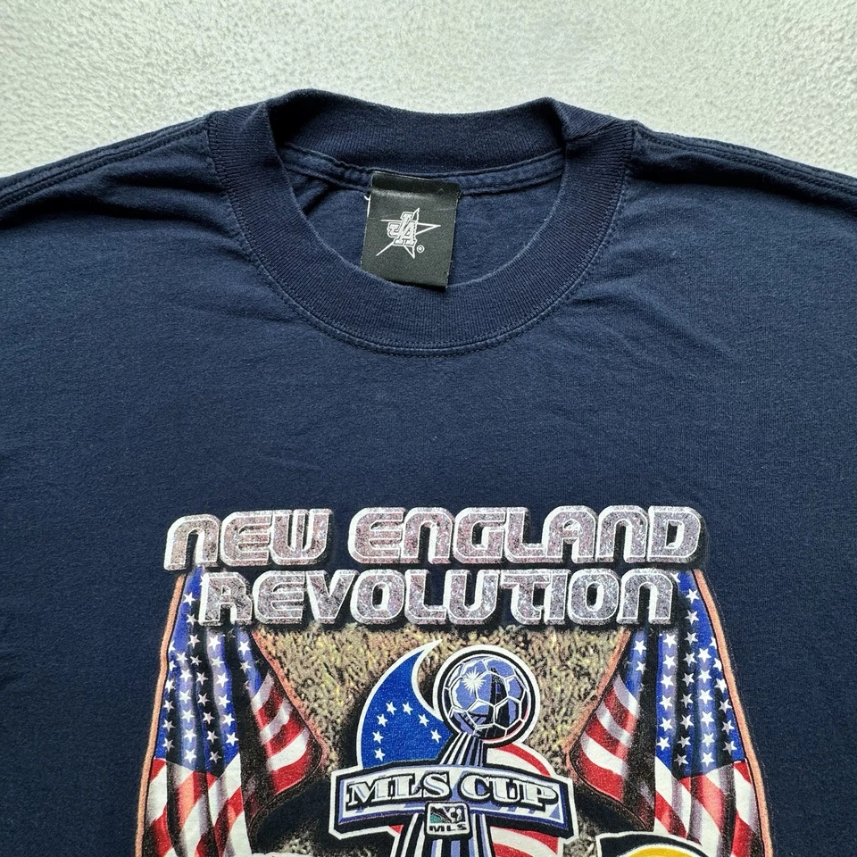 Vintage Los Angeles Galaxy 2002 MLS Cup T Shirt Locker Room Authentic Sz XL 1st - Image 3 of 4