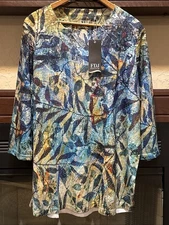 French Dressing Jeans FDJ Blouse XL New