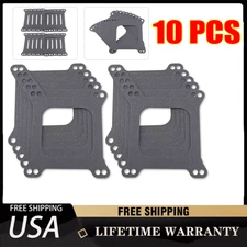 10Pack Holley Edelbrock QFT Carb Base Flange Gasket Open Carburetor 4BBL 4150 A+
