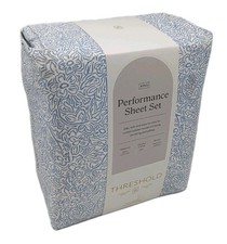 Threshold Printed Blue Floral Size King Perfo...