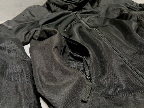 Alpinestars T SP X Black Superair Padded Motorcycle Jacket Mens Size L (EX COND - Foto 7 di 22