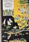 Vintage 1933 Florida East Coast Railway Pictorial Fold-Out Map-Scarce-9 By 16 — photo 4