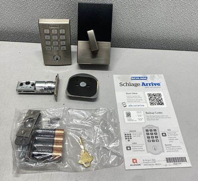 Schlage Arrive Smart Wi Fi Deadbolt Lock with Keypad BE459WB CEN 619